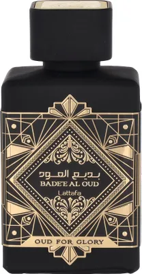 Produktbild von Lattafa Badee Al Oud – Oud for glory, Unisex, 100 ml, Nicht nachfüllbare Flasche, Flüssiges Parfüm, Bergamotte, Schwarze Johannisbeere, Rosa Pfefferkorn, Karamell, Oud, Pfingstrose