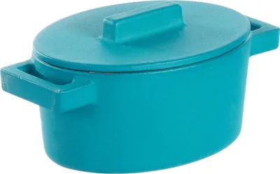Obrázek produktu pro Sambonet 51638A13, 0,45 l, Oválný, Modrá, Litina, Smalt, Modrá
