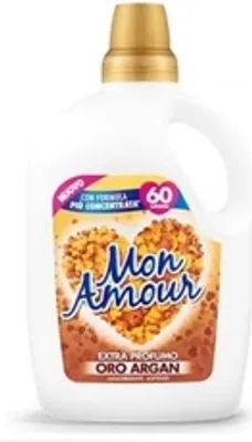 Zdjęcie produktu dla Płyn do płukania Ammorbidente Mon Amour Oro Argan 3l - Felce Azzurra