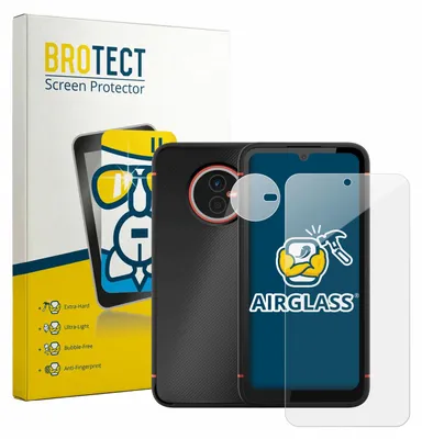 Produktbild von BROTECT Schutzglas für Gigaset GX4 / GX4 Pro (Display+Kamera) Schutzfolie Panzer Folie Glas Display Schutz klar