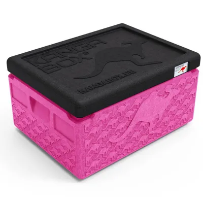 Produktbild von KÄNGABOX® Mini Thermobox kalt & warm 1,5L – Ideal als Lunchbox oder Brotdose - Ultraleicht & perfekt schließender Deckel Farbe Magenta