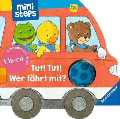 Produktbild von ministeps: Tut! Tut! Wer fährt mit?
