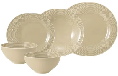 Produktbild von Seltmann Weiden Beat Color Glaze Einsteiger-Set 8-teilig - Sandbeige