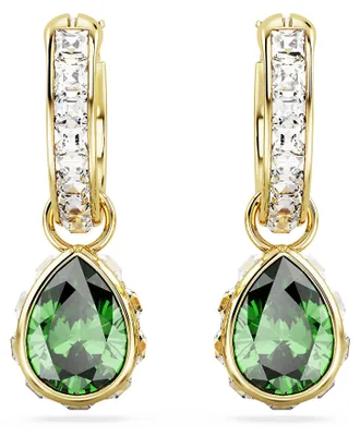 Produktbild von SWAROVSKI Damen Drop-Ohrringe Grün CHROMA:PE MINI HOOP GRE/GOS 5662922