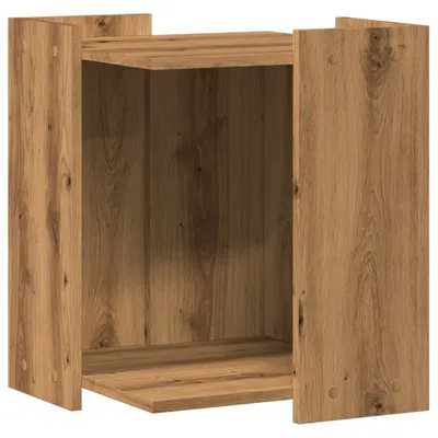 Zdjęcie produktu dla vidaXL Kuweta dla kota Artisan dąb 42x42x51 cm Materiał drewnopochodny