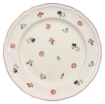 Zdjęcie produktu dla Villeroy & Boch 1023952620, Talerz obiadowy, Okrągły, Porcelana, Wielobarwny, Petite Fleur, 26 cm