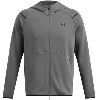 Produktbild von Under Armour - "Unstoppable" Hoodie mit durchgehendem Reißverschluss für Herren GT21976 (S) (Burgfelsen Weiß)