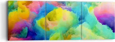 Produktbild von Bild auf Leinwand - Leinwandbild - Abstraktion modern - 90x30cm - Wand Bild - Wanddeko - Wandbilder - Leinwanddruck - Bilder - Kunstdruck - Wanddekoration - Leinwand bilder - Wandkunst - CA90x30-4055