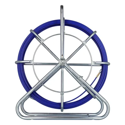 Produktbild von rabo vScan Glasfiberortungskabel 50 m – Ø 6 mm auf robuster Haspel (7,5 kg) – besendbar durch integrierte Kupferlitze – ideal zur Leitungssuche mit vScan-Ortungssystemen – flexibel & langlebig