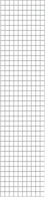 Produktbild von Drahtgitter-Seitenwand für Schulte Fachbodenregale mit Stecksystem | HxT 195x50cm | Glanzverzinkt