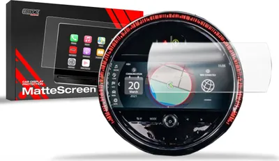 Produktbild von Matte Autodisplayfolie für Mini Cooper SE (2019-2023), Grizz Protector