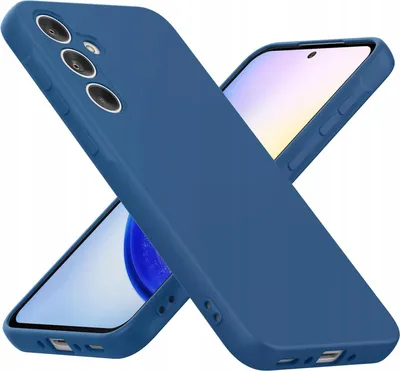 Zdjęcie produktu dla Etui Samsung Galaxy A35 5G Cresee TPU cienkie ochrona aparatu niebieskie
