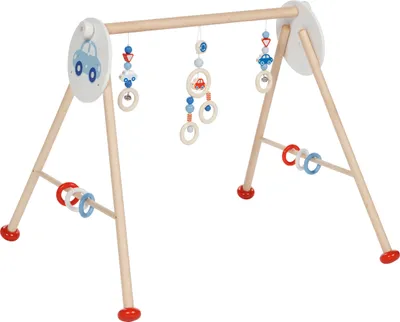 Produktbild von Goki Holzbabys Fitnessstudio Autos
