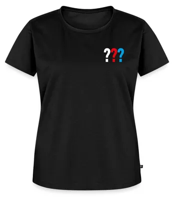 Produktbild von Spreadshirt Die Drei Fragezeichen Kleines Logo Frauen Premium T-Shirt, M, Schwarz