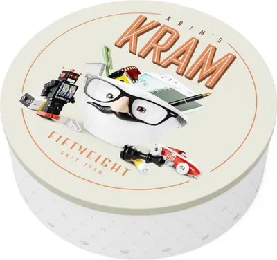 Produktbild von Blechdose - Krim`s Krams - Vintage Edition - by FIFTYEIGHT - T040304