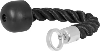 Obrázok produktu pre Gorilla Sports Tricepsové lano, jednoručné, 30 cm