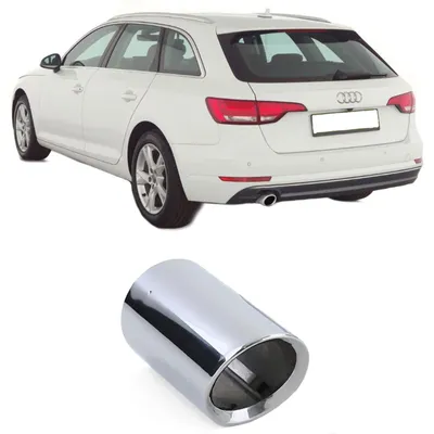 Image de Tuyau d'admission en acier inoxydable, diamètre 80 mm, pour Audi A4 B9 8W, modèles de 2015 à 2019, moteurs 1.4 TFSI et 2.0 TDI