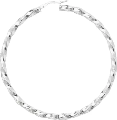 Image de Boucles d'Oreilles Femme Argent fin 925 - 50mm; TRS17698MM50