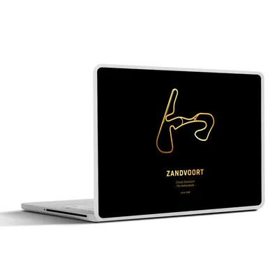 Produktbild von MuchoWow® Laptop Aufkleber Sticker Cover F1 - Zandvoort - Rennstrecke 25x18 cm - Laptop-Deko