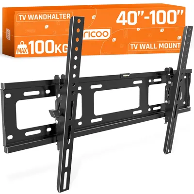 Productafbeelding van TV muurbeugel plat kantelbaar R07 voor 37-80 inch (tot 100 kg Max-VESA 600x400)