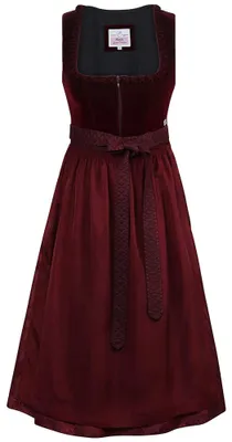 Produktbild von Dirndl Rabenstein 65cm Länge wine 46