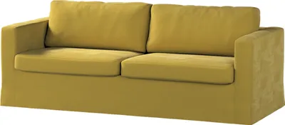 Produktbild von Dekoria Bezug für Karlstad 3-Sitzer Sofa nicht ausklappbar, lang, olivegrün, Bezug für Sofahusse, Karlstad 3-Sitzer