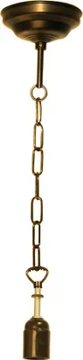 Immagine prodotto di Clayre & Eef collana con ciondolo Tiffany 100 cm in metallo marrone