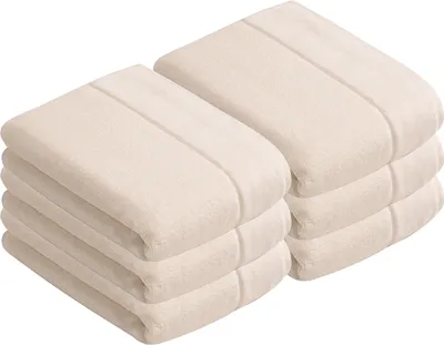 Produktbild von 6er Pack Duschtuch Pure von der Marke Vossen 67 x 140 cm