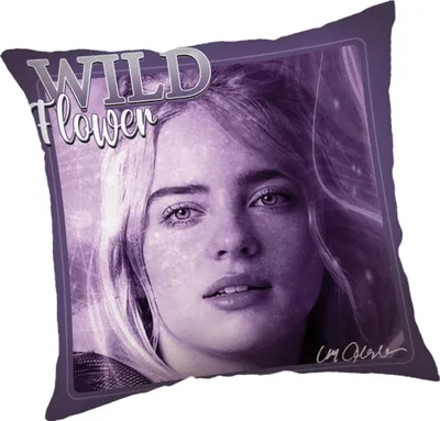Produktbild von Billie Eilish Kissen 40x40 cm
