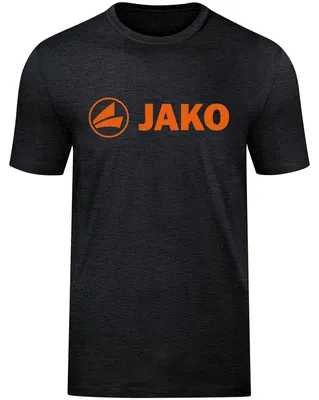 Produktbild von Jako Promo T-Shirt Damen - Schwarz Meliert / Neonorange