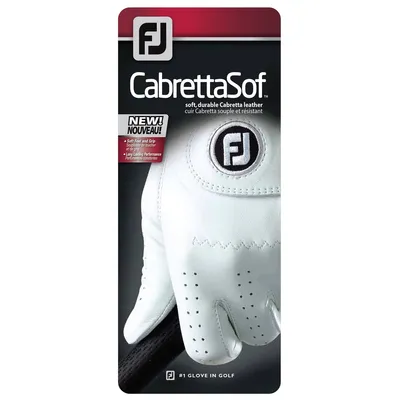 Obrázok produktu pre Footjoy CabrettaSof White Ľavá ruka M Pánske rukavice
