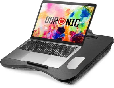 Produktbild von Ergonomische en Draagbare Laptop-Tisch mit Kissen für Zuhause und Reisen