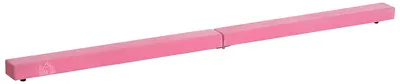 Productafbeelding van HOMCOM 210 cm, ophangbalk voor turnen, geschikt voor binnen- en buitengebruik, belastbaar tot 120 kg, roze