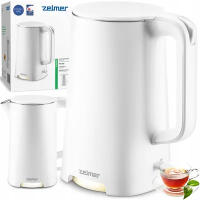 Imagen del producto de Hervidor eléctrico Zelmer ZCK8040, acero inoxidable, sin cable, 1,7 litros