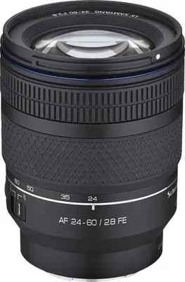 Obrázok produktu pre Samyang AF 24-60mm F/2.8 Sony FE, Štandardný transfokátor, 17/14, 24 - 60 mm, Sony FE, Automatické zaostrovanie
