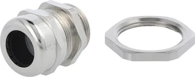 Immagine prodotto di Raccordo LAPP con controdado M25x1,5 ottone (CuZn) nichelato lunghezza filettatura 8,0 mm - 1 pezzo
