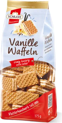Image de Gaufrettes à la vanille Schulte, 175g
