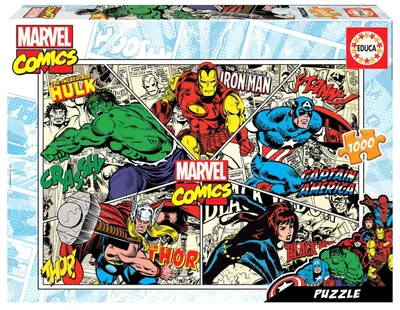Produktbild von Educa Puzzle - Marvel comics 1000 Teile