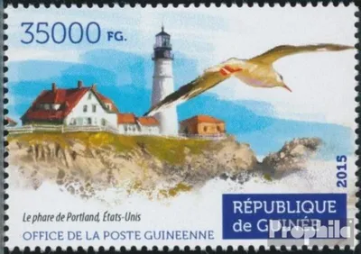 Produktbild von Briefmarken Guinea 2015 Mi 11192 (kompl. Ausgabe) postfrisch Leuchttürme