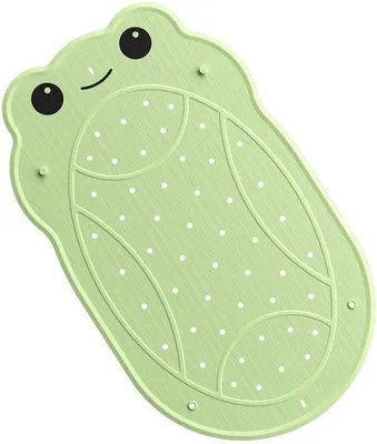 Produktbild von Unyqoos® sichere und verspielte rutschfeste Badematte für Kinder mit Froschdesign