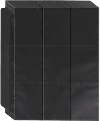 Image de Album de collection pour timbres et cartes postales, avec 720 compartiments, 40 pages, classeur de collection noir pour les passionnés