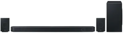 Produktbild von Samsung HW-Q995GC, 11.1.4 Kanäle, 656 W, 3D Sound, DTS:X, Dolby Atmos, Dolby Digital Plus, Dolby TrueHD, 656 W, Kabellos, 200 W