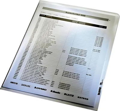 Produktbild von Leitz Sichthülle Verwendung für Papierformat: DIN A4 Werkstoff: Polypropylen