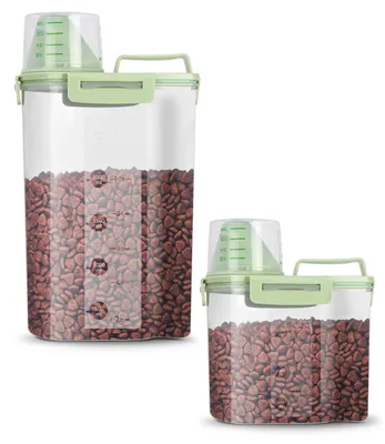 Productafbeelding van Omgoods - Set van 2 Luchtdichte Voedselopbergcontainers