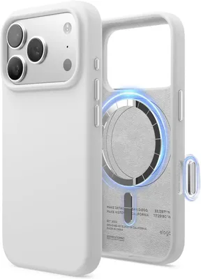 Obrázok produktu pre Silikónové puzdro Elago MagSafe pre iPhone 17 Pro White