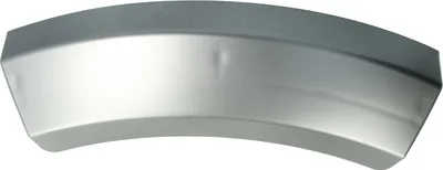 Produktbild von vhbw Türgriff kompatibel mit Bosch WTW86561CH/03, WTW86560GR/05, WTW86560GR/07, WTW86560GR/04 Trockner - 22,5 x 7 x 2 cm Kunststoff Silber