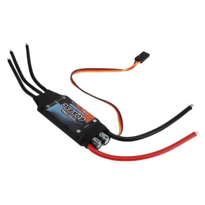 Image de contrôleur de vitesse électrique sans balais 60A,Contrôleur de vitesse électrique sans balais,Contrôleur de vitesse électrique bidirectionnel,Contrôleur de vitesse électrique sans balais 60A