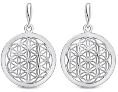 Produktbild von Miamar 02.2360 Damen Ohrstecker Lebensblume Sterling-Silber 925 Silber