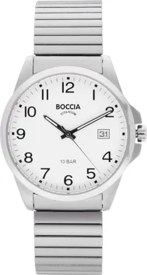 Immagine prodotto di Boccia 3671-04 Orologio da uomo in titanio con cinturino a strappo
