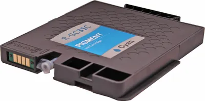 Produktbild von Kompatible Druckerpatrone für Ricoh Gc31C Cyan von ABC